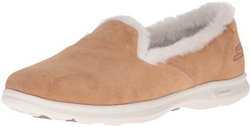 带毛毛的SKECHERS 斯凯奇一脚蹬女士健步鞋 , 舒适又保暖!