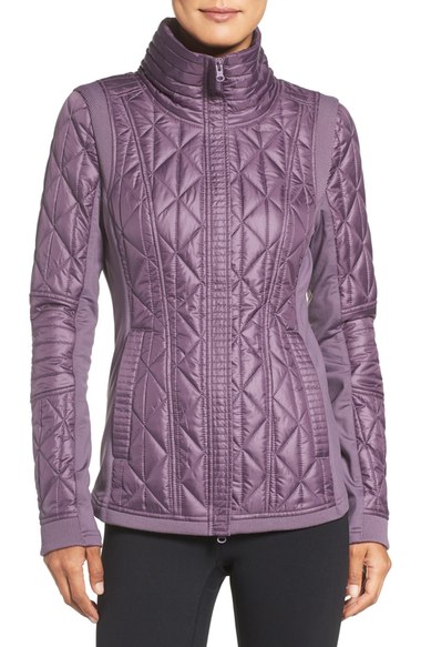 Nordstrom出品,优质运动品牌Zella夹棉外套,轻量保暖修身!