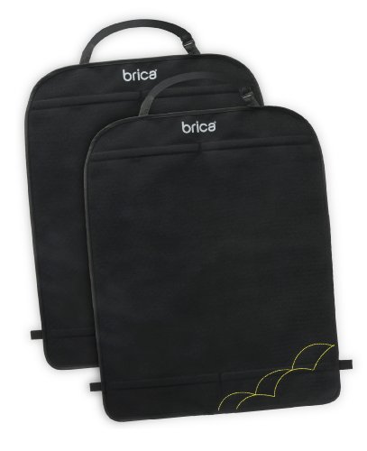 管不住熊孩子的脚只好求助神器!BRICA 汽车座椅后背保护遮挡垫